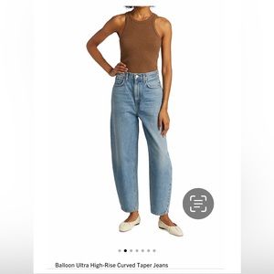 AGOLDE Balloon Ultra High-Rise Curved Taper Jeans Size 26